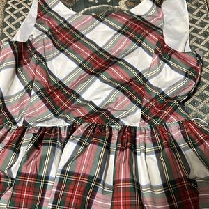 Polo by Ralph Lauren Kids Plaid Dress - Red, Green, White